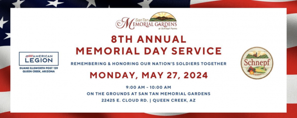 Queen Creek Memorial Day Service
